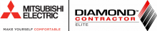 Mitsubishi Electric Diamond Contractor logo